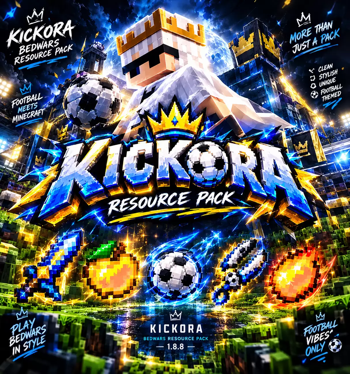 Kickora texture pack preview